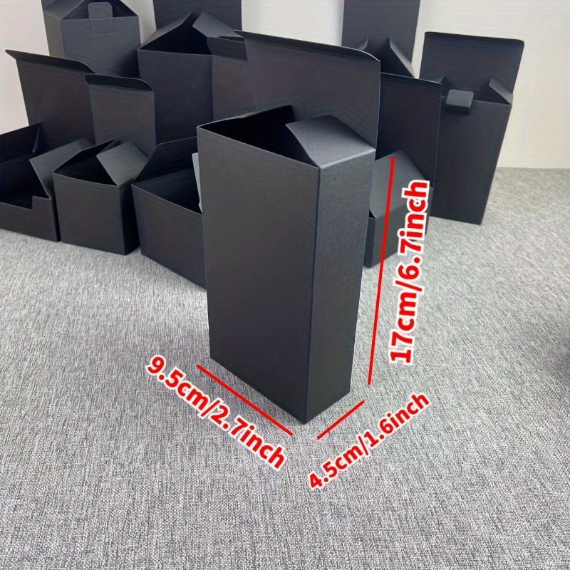 20 Matte Black Gift Boxes for Jewelry Packaging